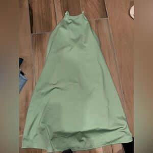 Madewell pistachio Flex 2.0 Fitness Dress